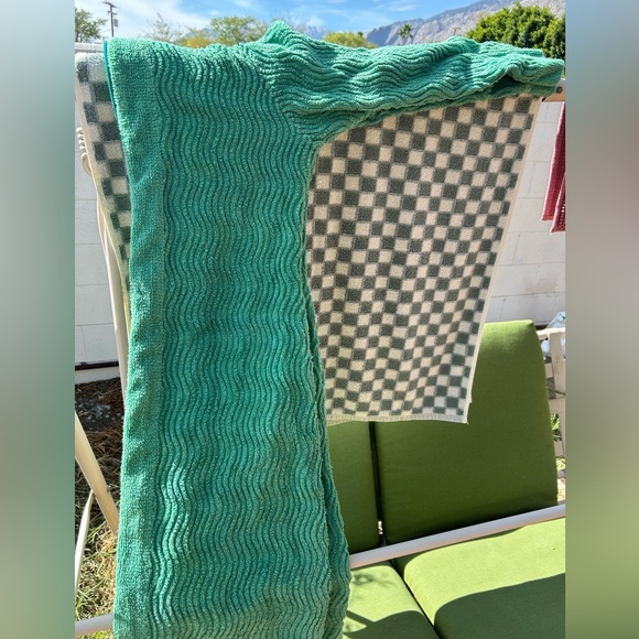 Vintage Terry Cloth Robe long thick zip front large - Picture 16 of 16